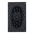 Black Bandana Towel