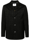 Marine Serre Moon Diamant-jacquard blazer