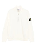 Stone Island Compass-motif quarter-zip sweater