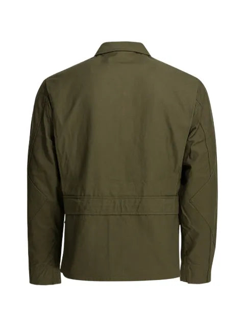 Buzz Ricksons zip-up flap-pocket shirt jacket