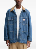 Levi's Updated to Broadway x Workwear corduroy-collar denim jacket