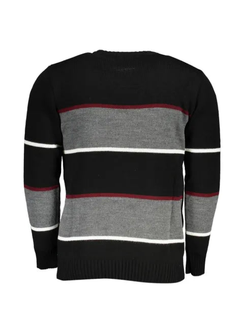 U.S. Grand horizontal-stripe crew-neck sweater