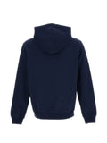 A.P.C. logo-embroidered drawstring hoodie