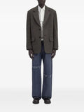 MM6 Maison Margiela Wool tweed suit jacket