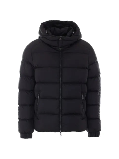 Add hooded quilted jacket
