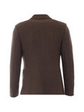 Circolo 1901 single-breasted wool-blend jacket