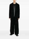 Nude:Masahiko Maruyama distressed-effect single-breasted blazer
