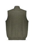 Fedeli cashmere zip-up sleeveless cardigan