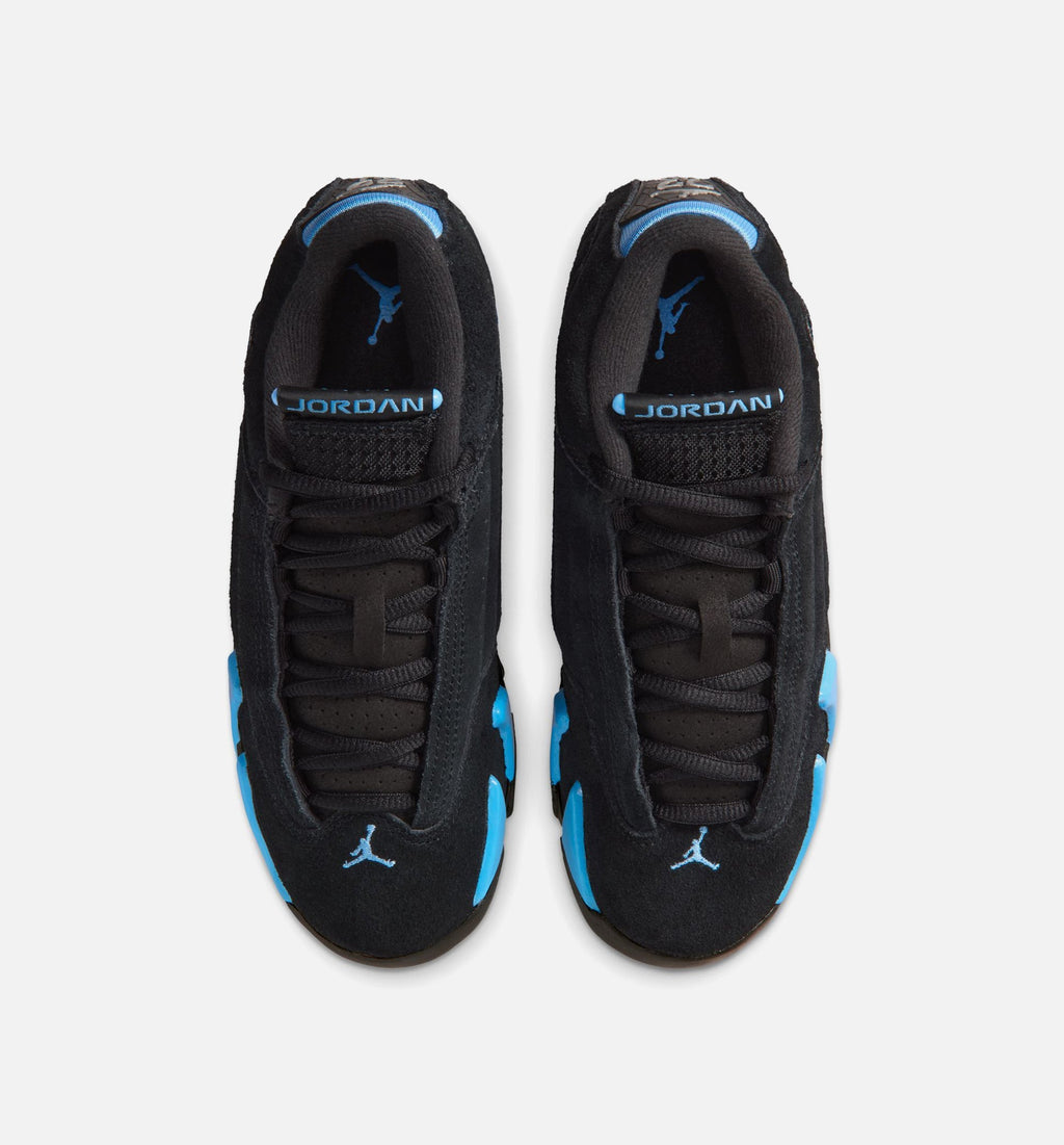 Air Jordan 14 Retro Black University Blue Grade School – Black/White/University Blue
