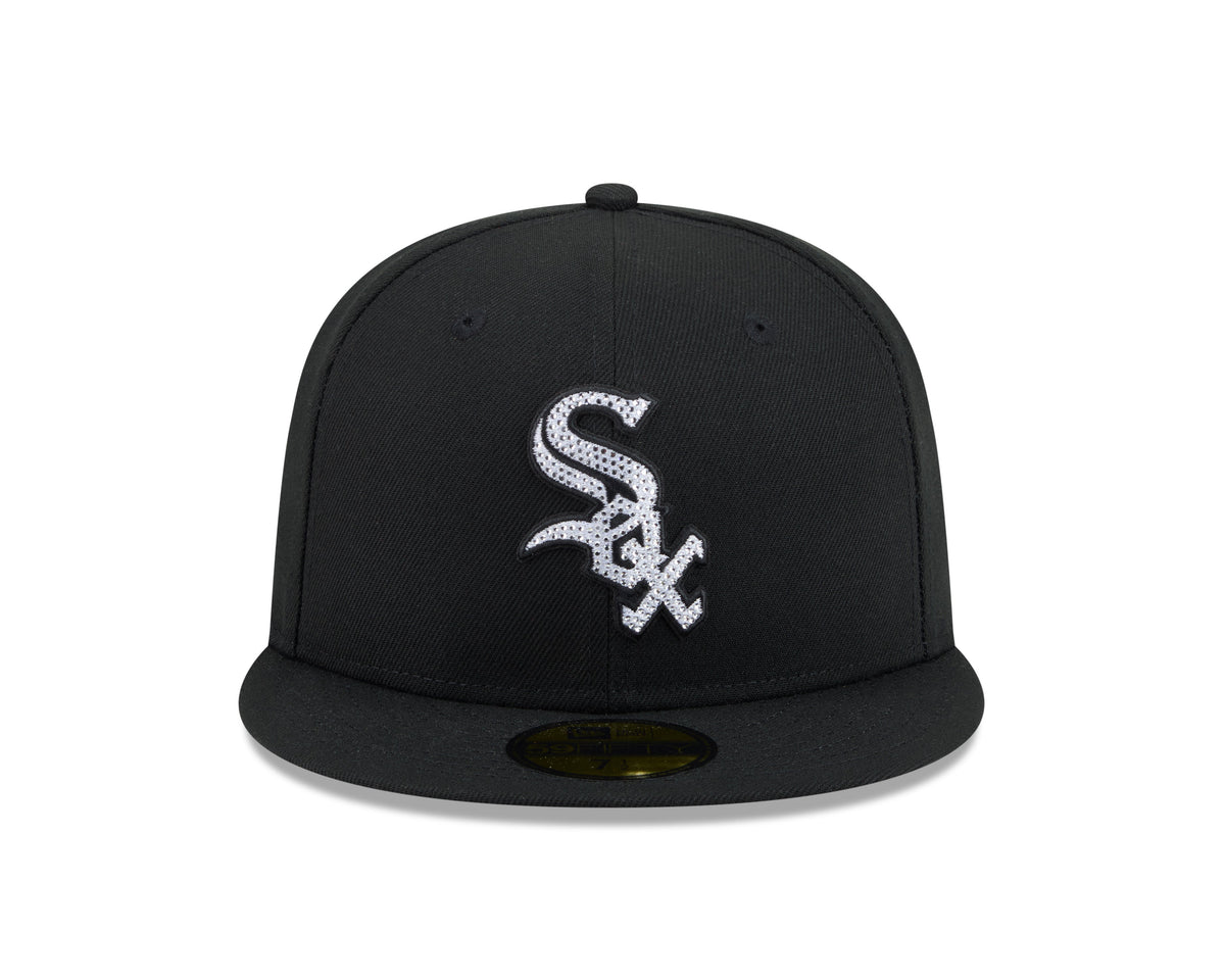 New Era 5950 Chicago White Sox Rhinestone Badge Fitted Hat