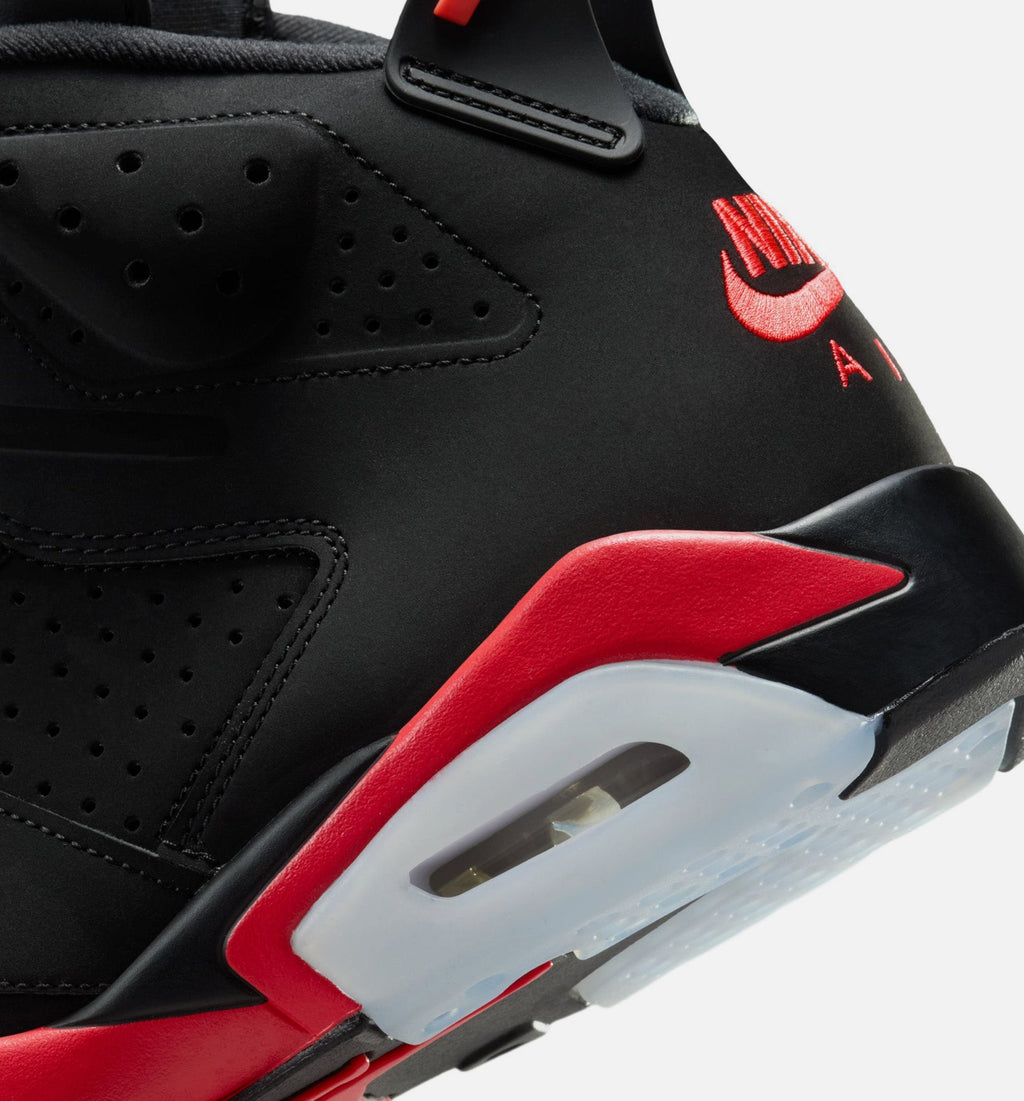Air Jordan 6 Retro Infrared Salesman | Men's Lifestyle Shoe | Black/Infrared