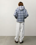 WHITE UTILITY FLEECE PANT