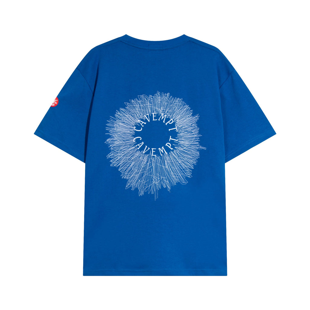 Cav Empt Embroidered Letter Short Sleeve Crew Neck T-Shirt Unisex