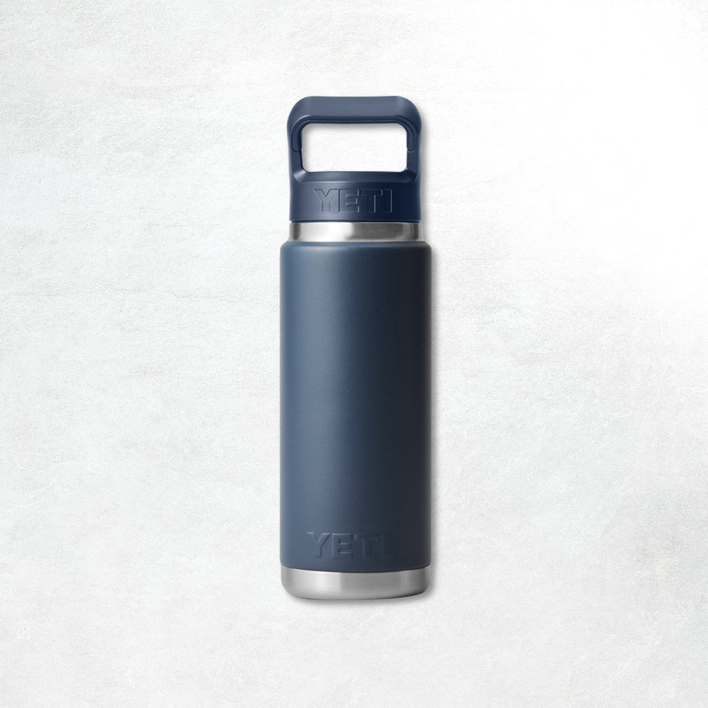 Yeti Rambler 26 Oz Colour Straw Bottle: Navy