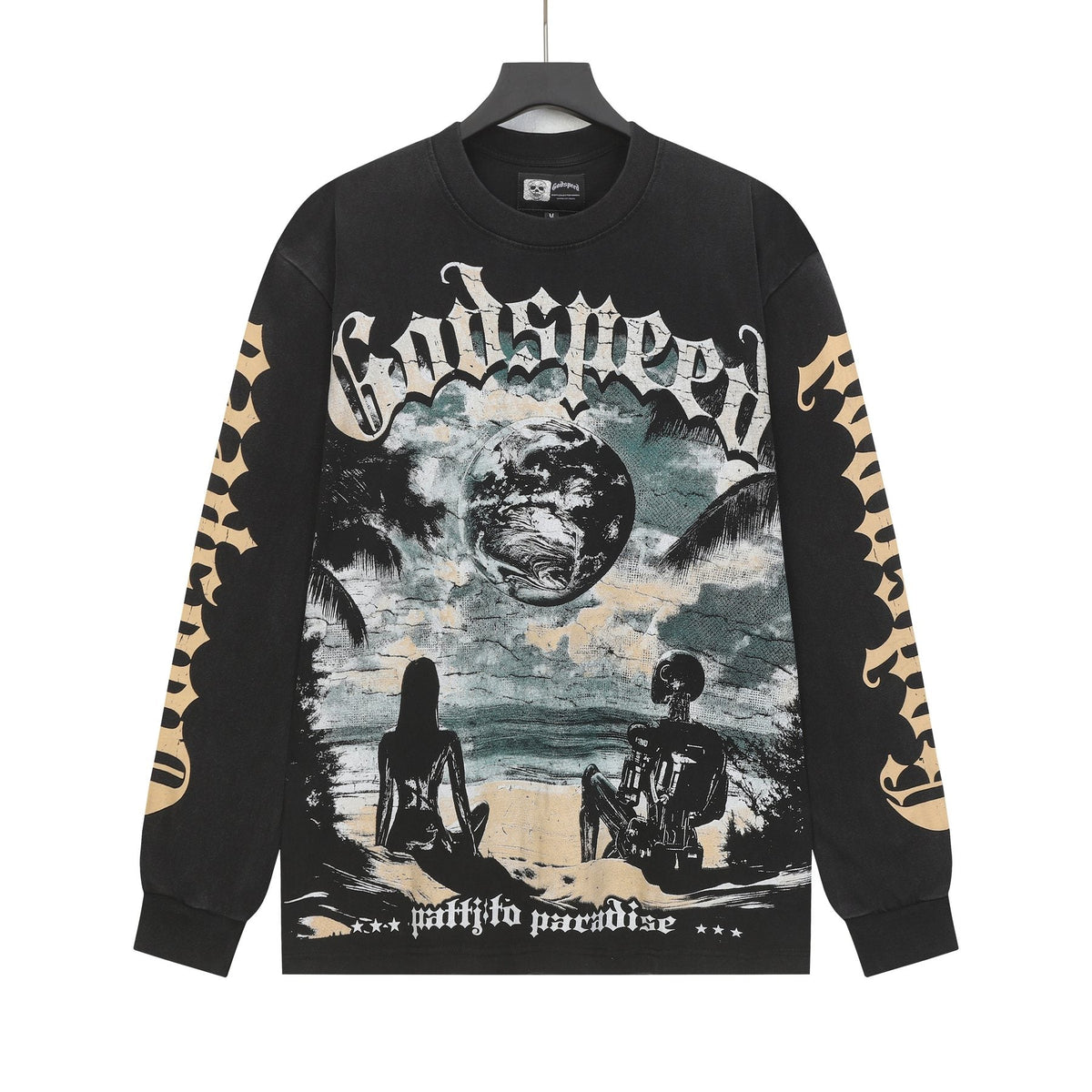 Godspeed Pacific Paradise Graphic Long-Sleeve T-Shirt