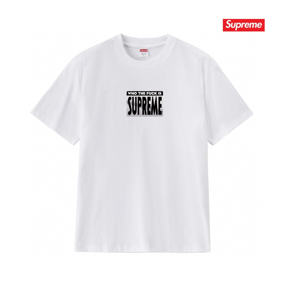 Supreme Who The Fuck Box Logo Graphic T-Shirt