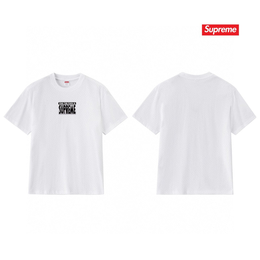 Supreme Who The Fuck Box Logo Graphic T-Shirt