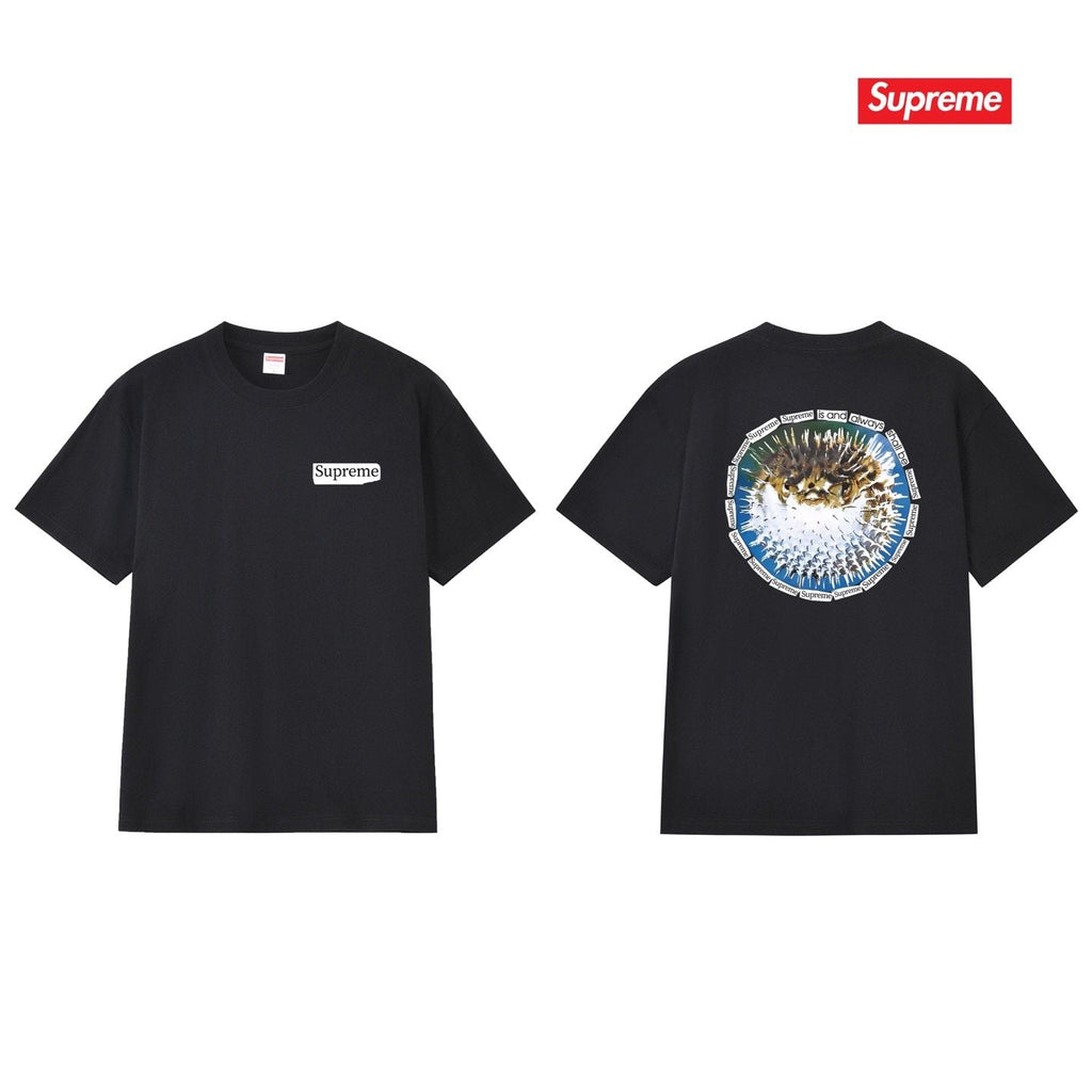Supreme Pufferfish Back Graphic T-Shirt