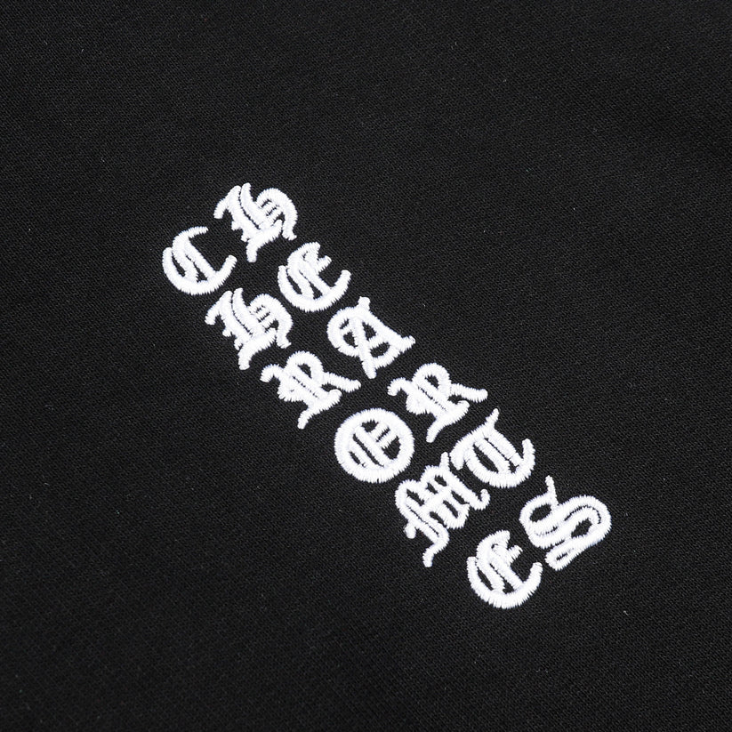 Chrome Hearts Script Logo Classic Zip Up Hoodie 9811
