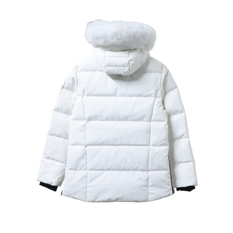 Moose Knuckles 11 Cloud 3Q Fur Jacket White