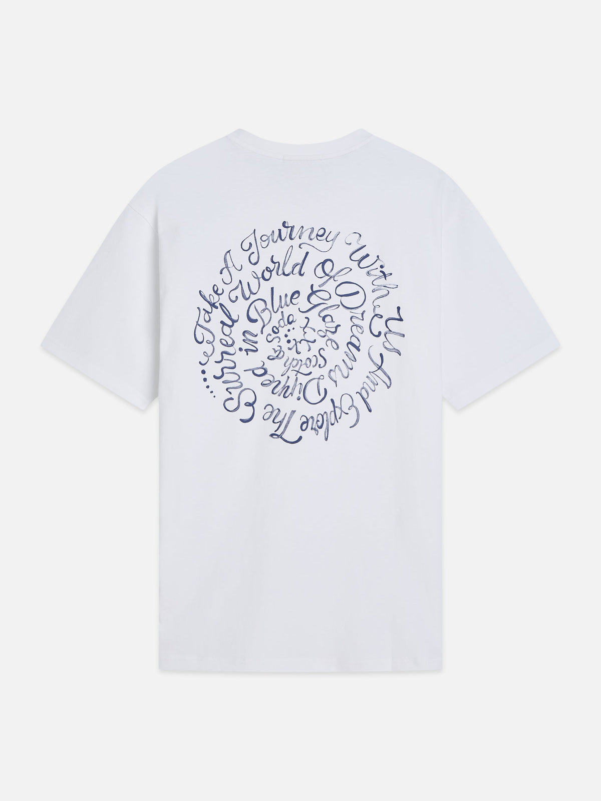 S&S Delfts Blauw Front and Back Artwork Relaxed-Fit Tee