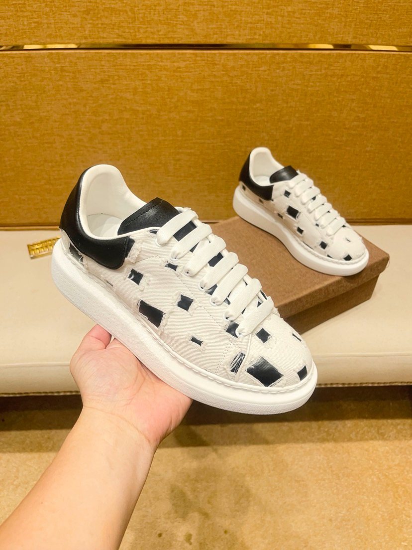 Patterned Low-Top Sneakers