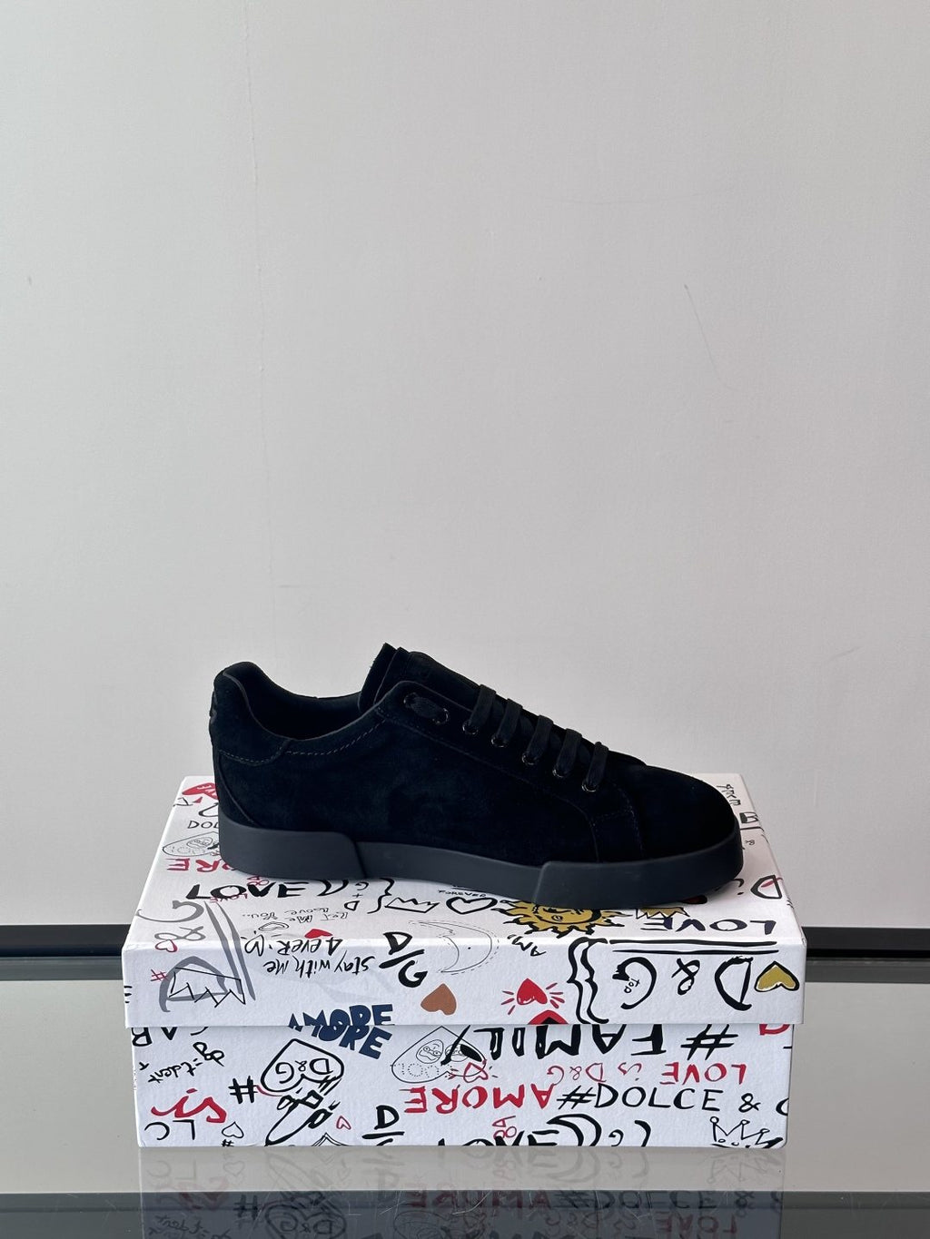 Dolce & Gabbana Lace-Up Low-Top Sneakers
